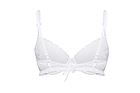 Romantic push-up bra, lacing, lace cups, A to D-cup